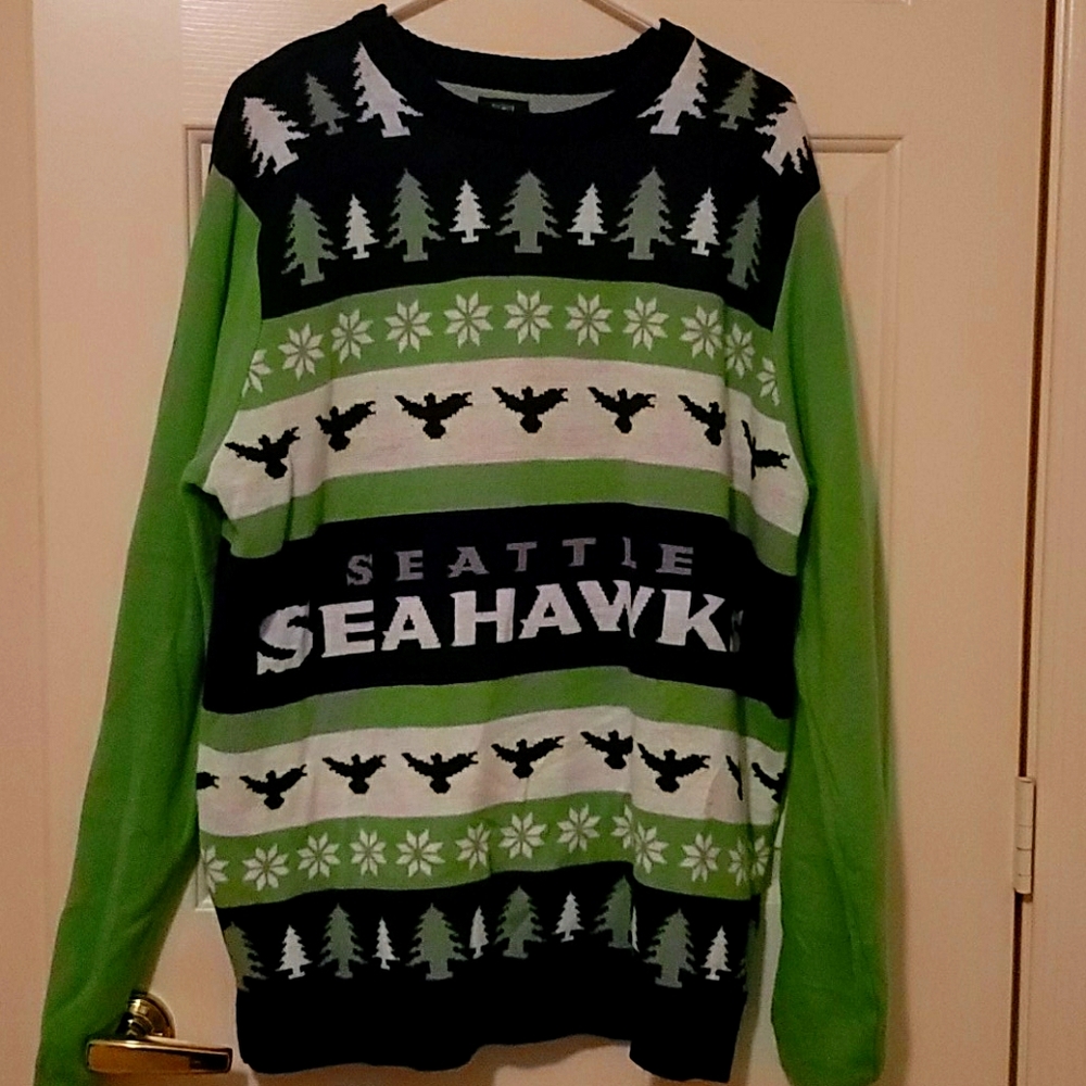 Seattle Seahawks Christmas Sweater